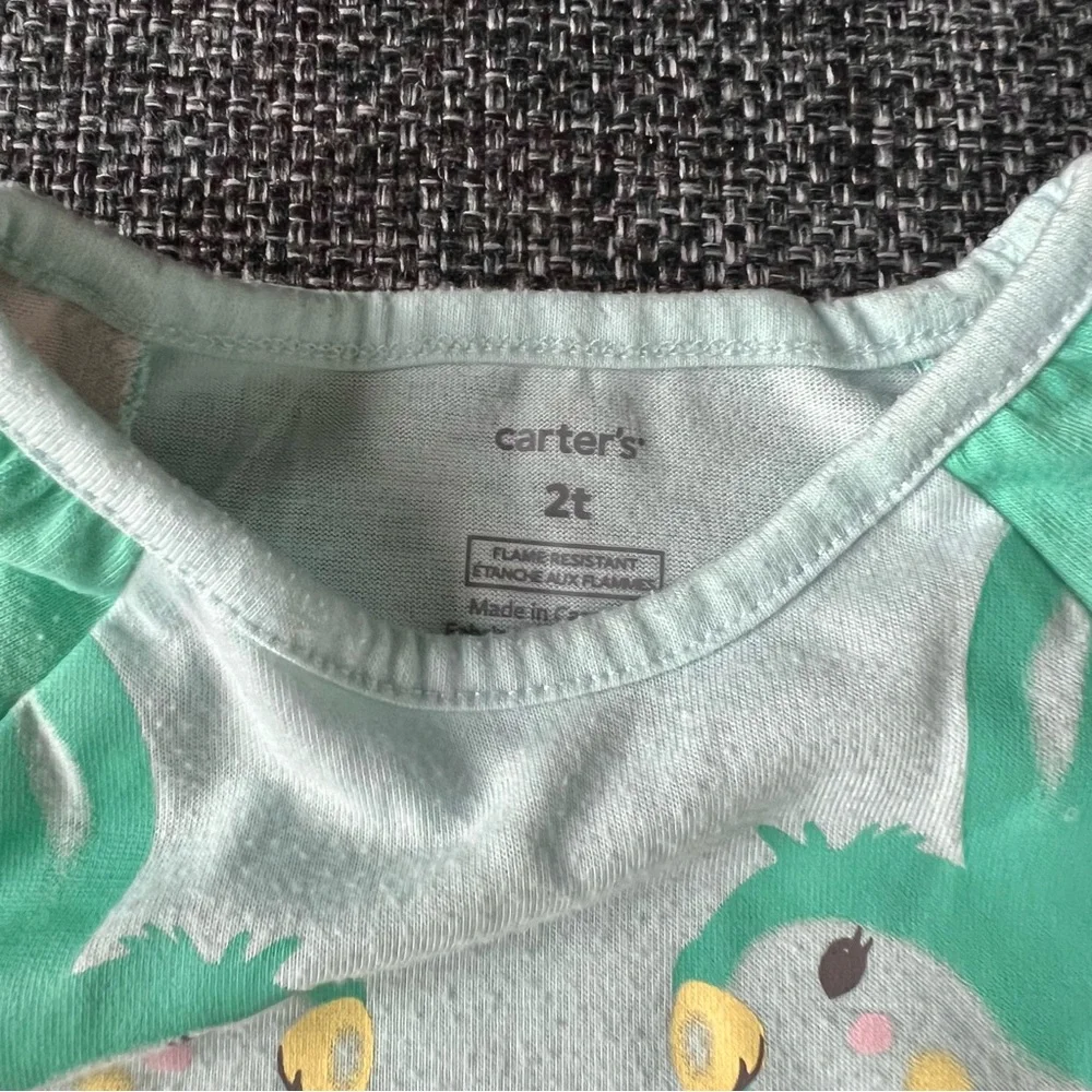 Carter’s Toddler Girl’s Nightgowns Size 2T - Picture 3 of 13